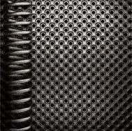 metal on wall background N15