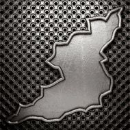 metal on wall background N17