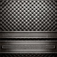 metal on wall background N19