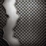 metal on wall background N25