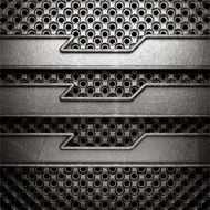 metal on wall background N26