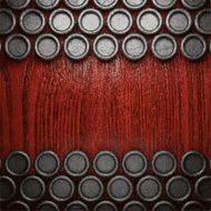 metal and wood background N294