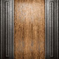 metal and wood background N307