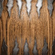 metal and wood background N308