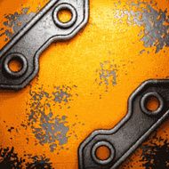 Old metal background N1088