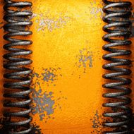 Old metal background N1096