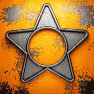 Old metal background N1098