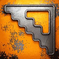 Old metal background N1102