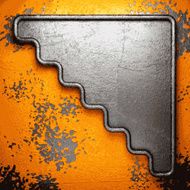 Old metal background N1103