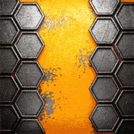 Old metal background N1117
