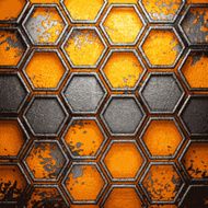 Old metal background N1120
