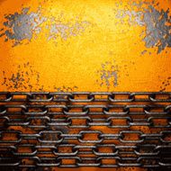 Old metal background N1124