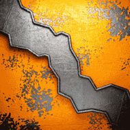 Old metal background N1126