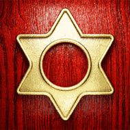golden and wood background N6