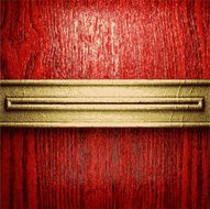 golden and wood background N15