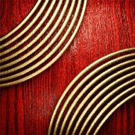 golden and wood background N17
