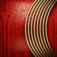 golden and wood background N19
