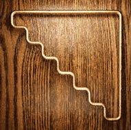golden and wood background N48