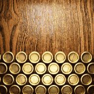 golden and wood background N54