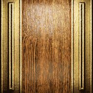 golden and wood background N58
