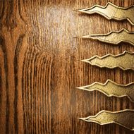 golden and wood background N69