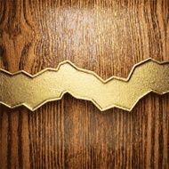 golden and wood background N74