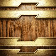 golden and wood background N77