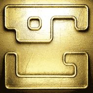 background with gold N111