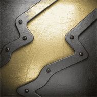 golden and silver background N66