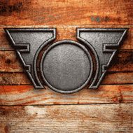 metal and wood background N313