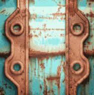 Old metal background N1132