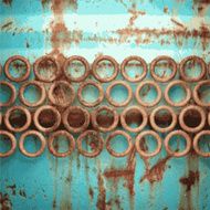 Old metal background N1139