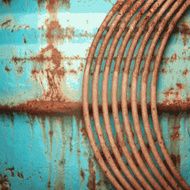 Old metal background N1143