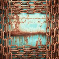 Old metal background N1144