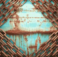 Old metal background N1145