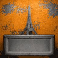 Old metal background N1150