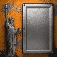 Old metal background N1155