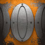 Old metal background N1157
