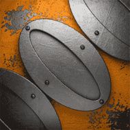 Old metal background N1158