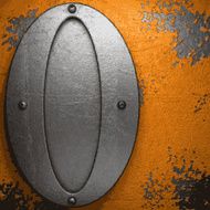 Old metal background N1159