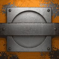 Old metal background N1168