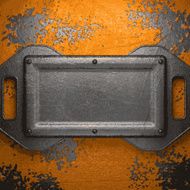Old metal background N1170