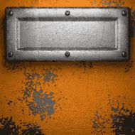 Old metal background N1180