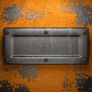 Old metal background N1181
