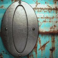 Old metal background N1189