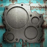 Old metal background N1193