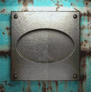 Old metal background N1198