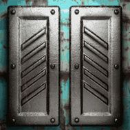 Old metal background N1208