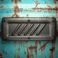 Old metal background N1209