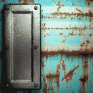 Old metal background N1210